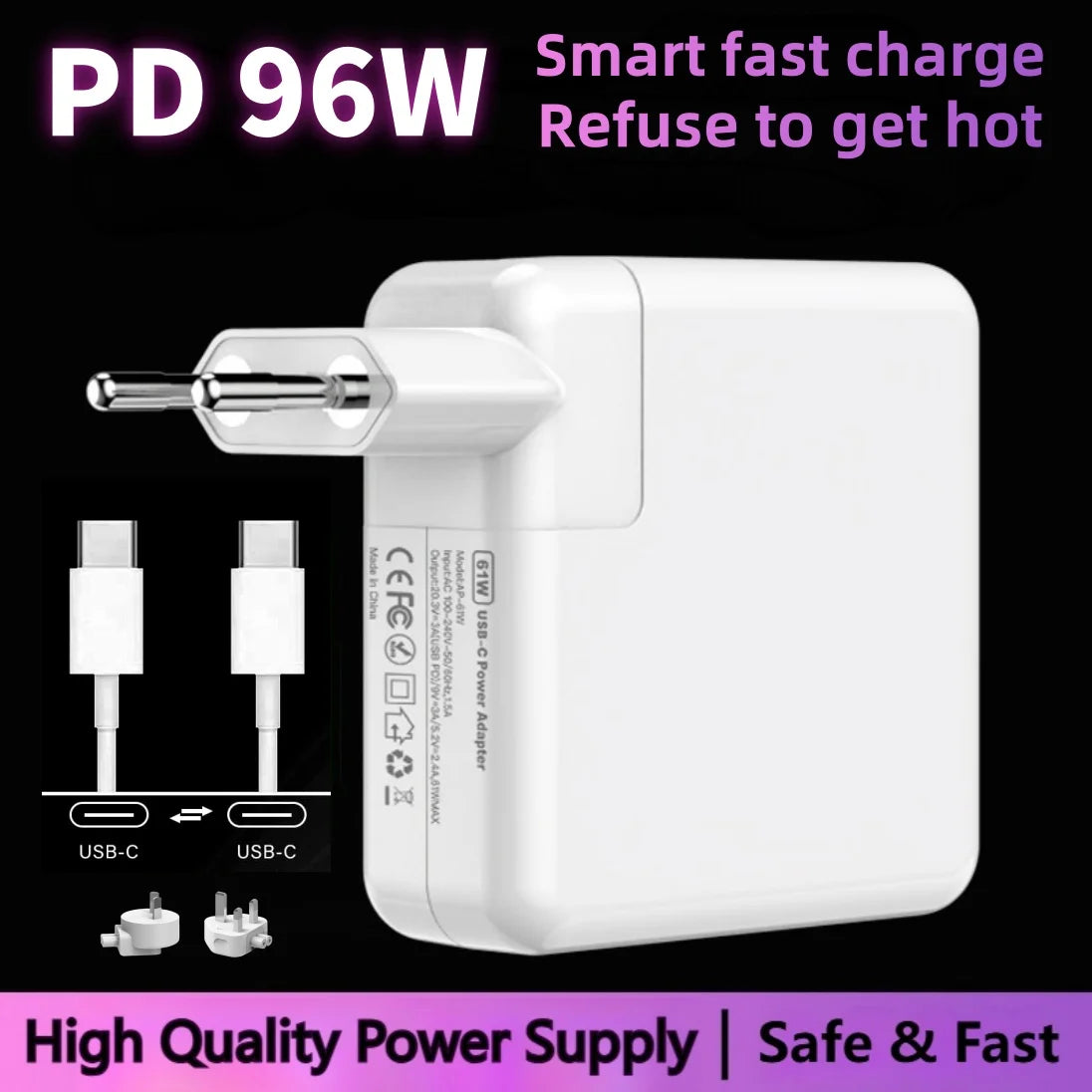 VoltCore – Cargador USB-C de 96W